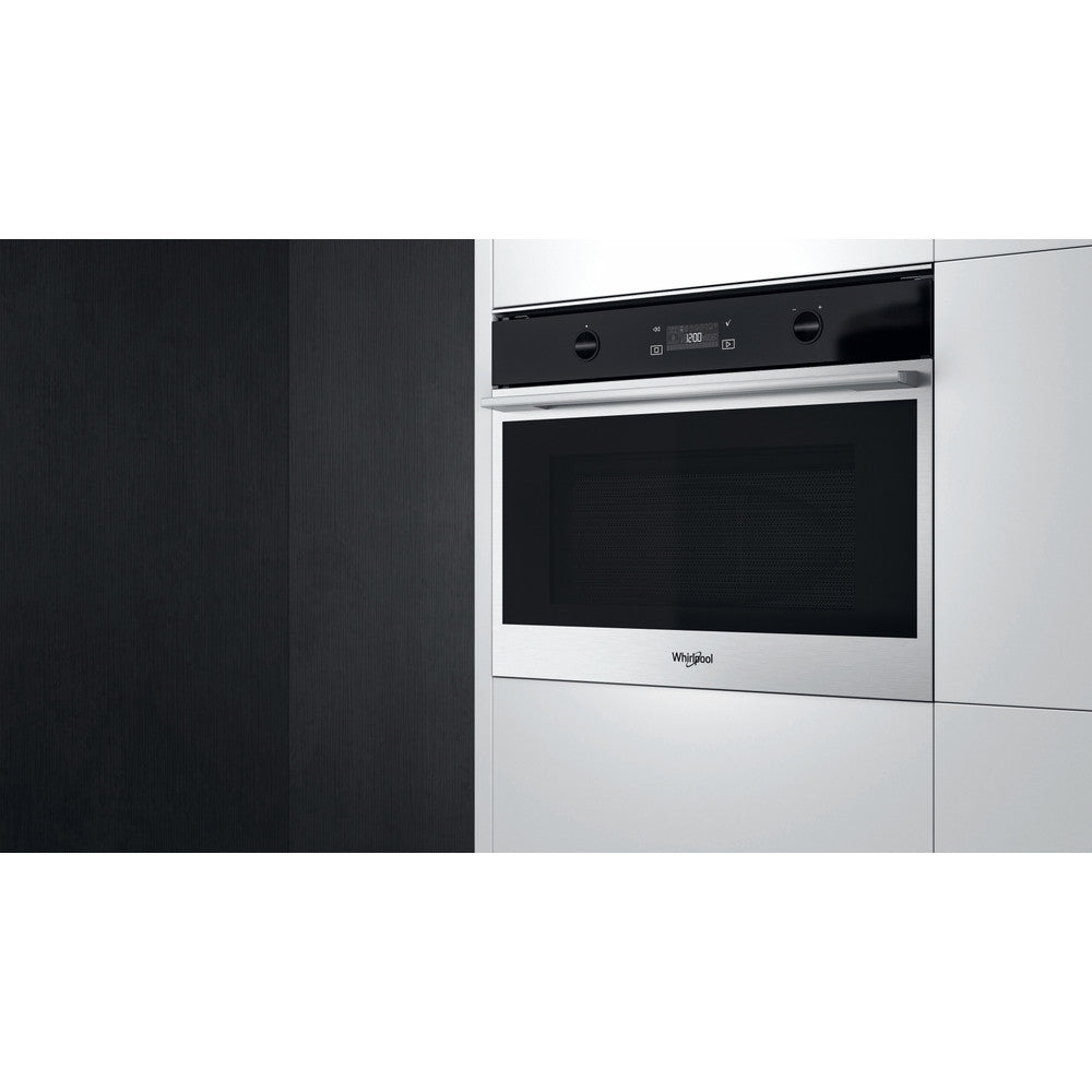 Whirlpool 60cm Built In Microwave Oven 6th Sense - Stainless Steel - W7MW541SAF