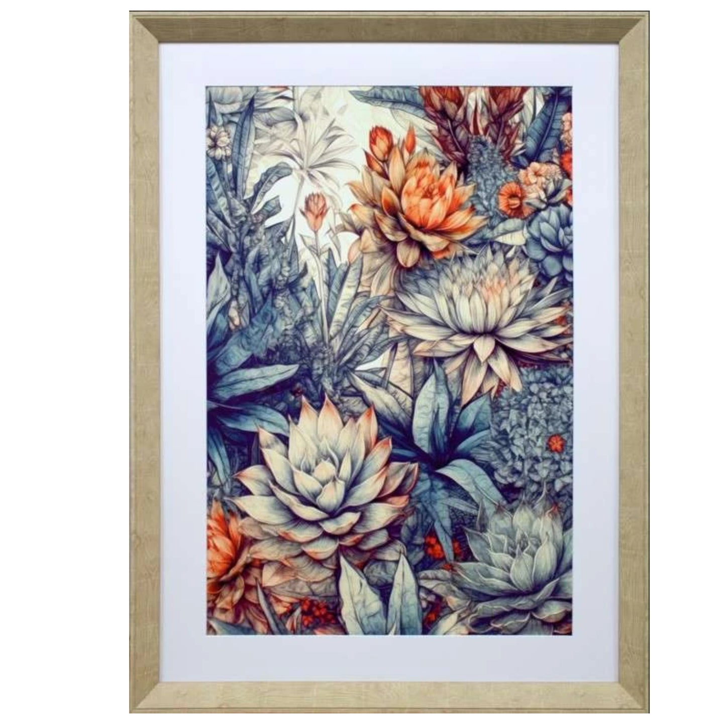 Wall Art - Succulents And Cactus - 68479