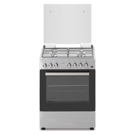 Totai 60cm 4 Burner Gas Cooker - 03/T700 - Stainless Steel
