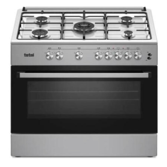Totai 90cm 5 Burner Gas/Electric Cooker - 03/T800E -Stainless Steel