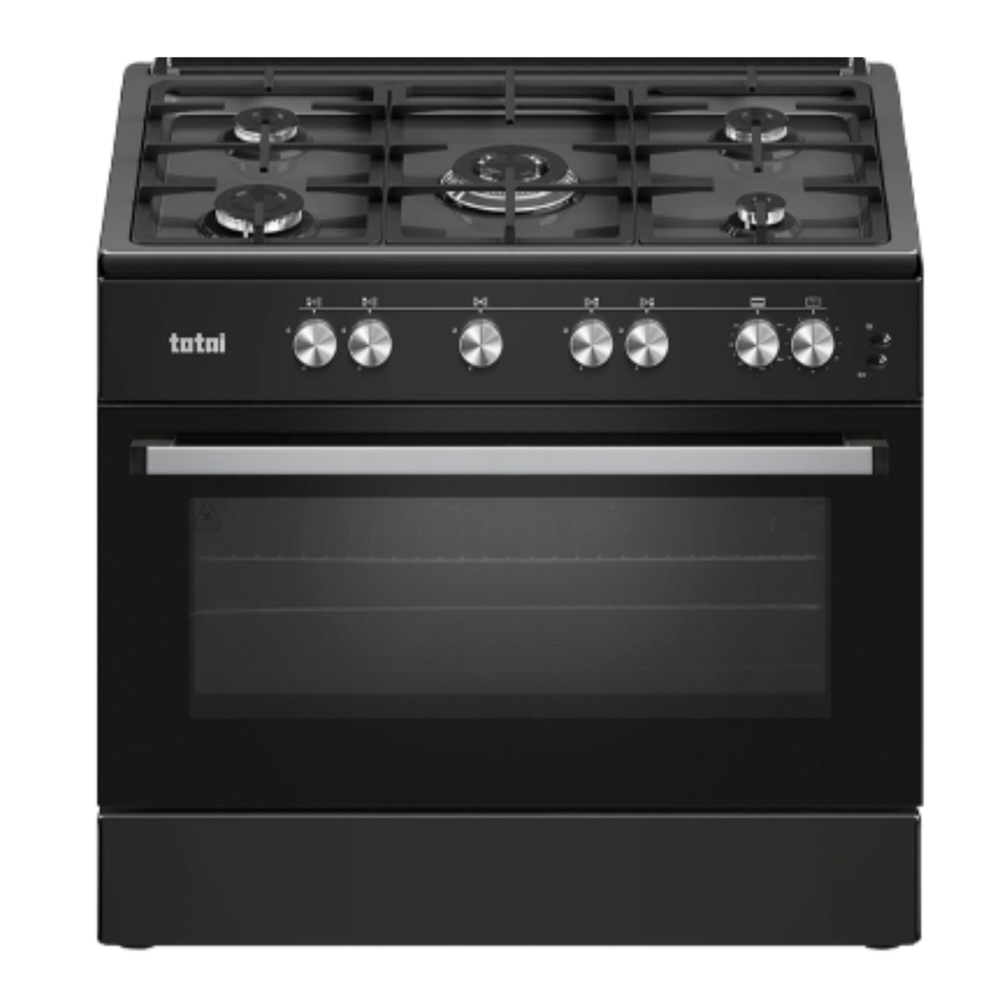 Totai 60cm 4 Burner Gas/Electric Cooker - 03/T700EB - Black