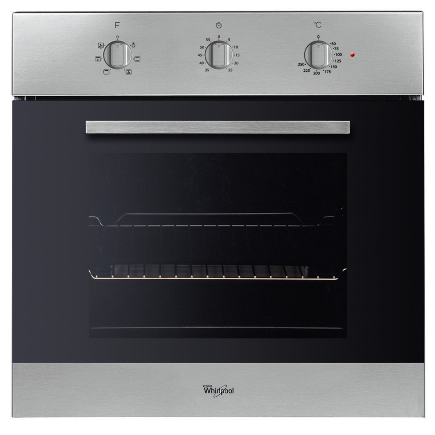 Whirlpool 60cm Built-In Electric Oven - Stainless Steel - AKP444