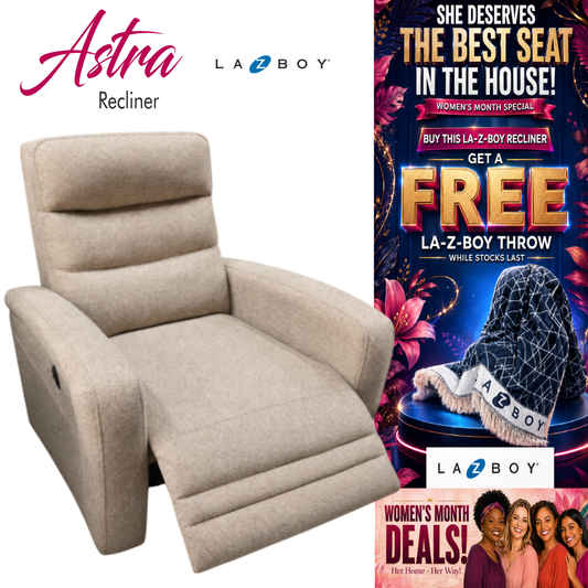 Lazboy Astra Recliner - Fabric