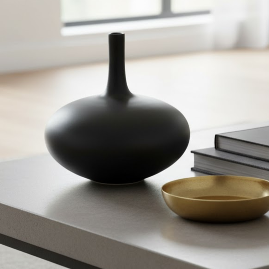Rio Vase - Black - CER0060