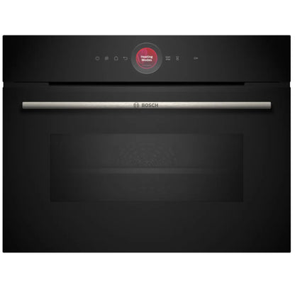 Bosch Series 8 60cm Built In Microwave Oven -Home Connect  - Black - CMG7241B1