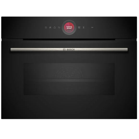Bosch Series 8 60cm Built In Microwave Oven -Home Connect  - Black - CMG7241B1