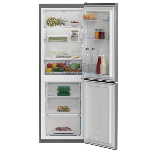 Defy 247L Combi Fridge/Freezer - Metallic - DAC447