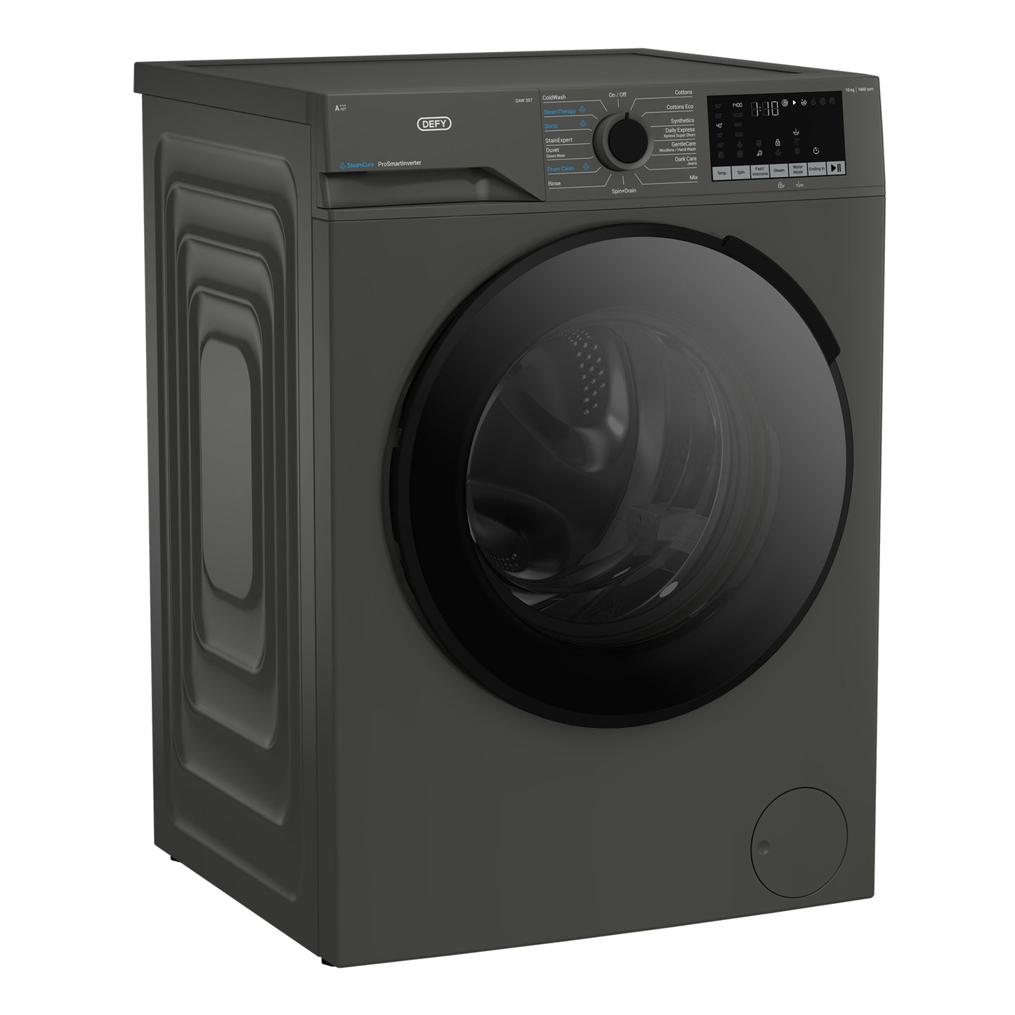 Defy 10kg Front Loader Washing Machine - Grey - DAW397