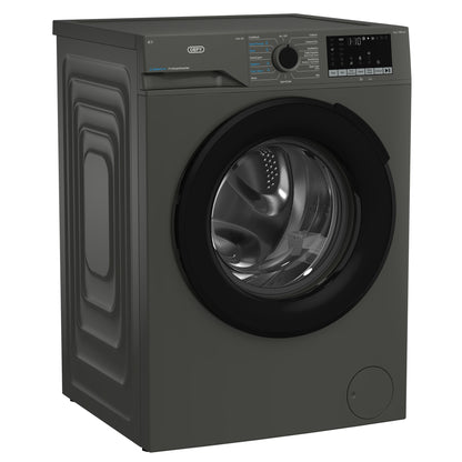 Defy 9kg Front Loader Washing Machine - Steam Cure - Manhattan Grey - DAW399