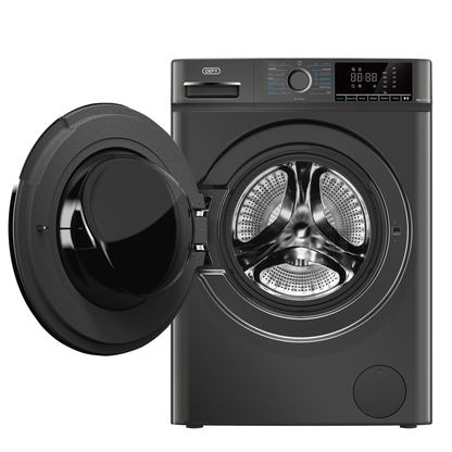 Defy 8kg Front Loader Washing Machine - Steam Cure - Manhattan Grey - DAW408