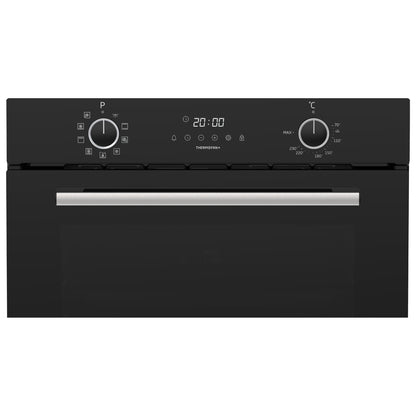 Defy 60cm Slimline Thermofan Eye Level Oven - Black - DBO689
