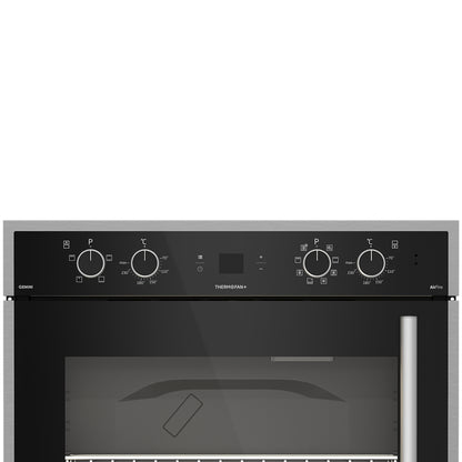 Defy Gemini Gourmet Chef Double Oven - DBO767 - Black