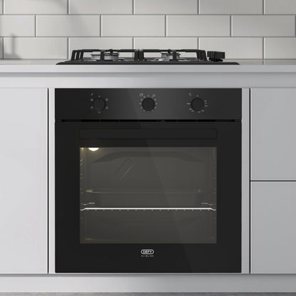 Defy Oven & Hob Combo (DBO483E + DHG132) - DCB832 - Black