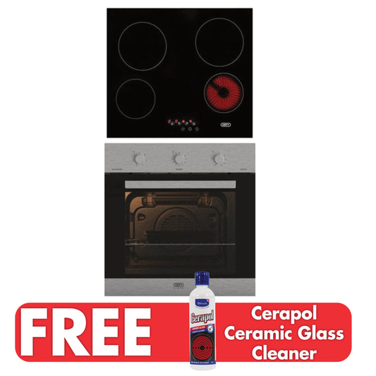 Defy Oven & Hob Combo (DBO486E + DHD406A) - DCB866E - Stainless Steel