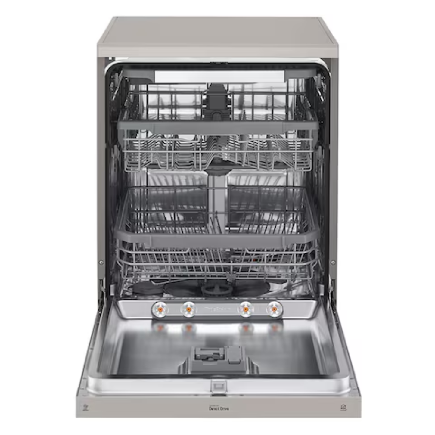 LG 14 Place Setting Dishwasher - DFB425FP - Platinum Silver