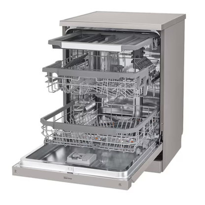 LG 14 Place Setting Dishwasher - DFB425FP - Platinum Silver