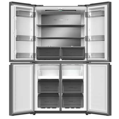 Defy 601L Multi Door Fridge / Freezer - DARK INOX - DFF590