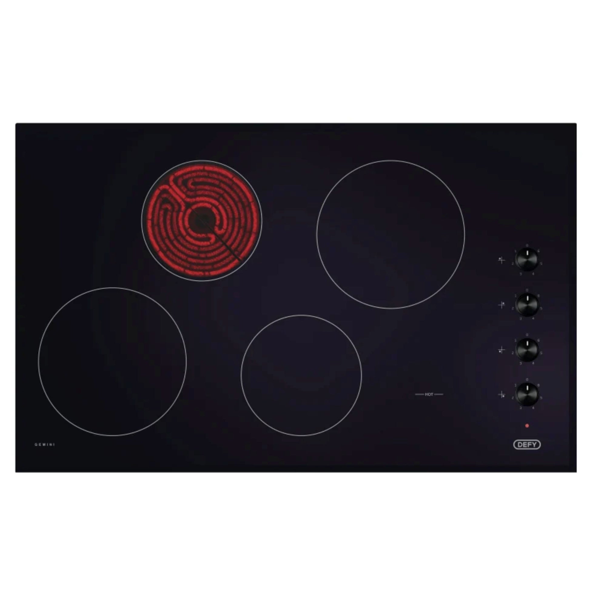 Defy 4 Plate Ceran Built-in Hob - DHD413 - Ismails Furnishers