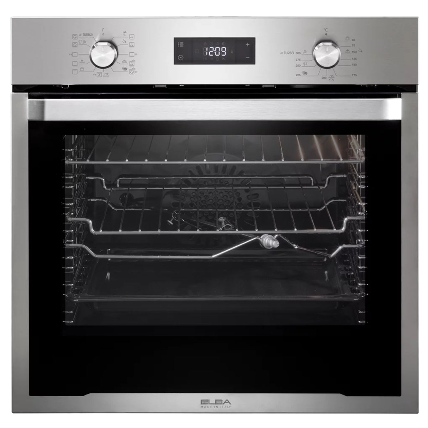 Elba 60cm Built-In Multifunction Electric Oven - Stainless Steel - EL10XLX300