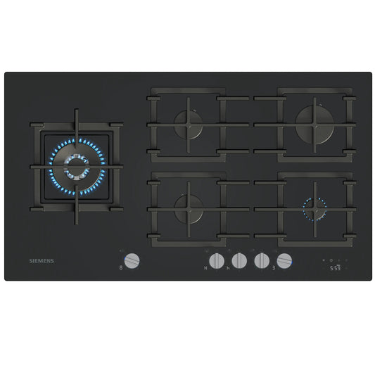 Siemens iQ700 90cm 5 Burner Gas on Glass Hob - ER9A6SH40Z