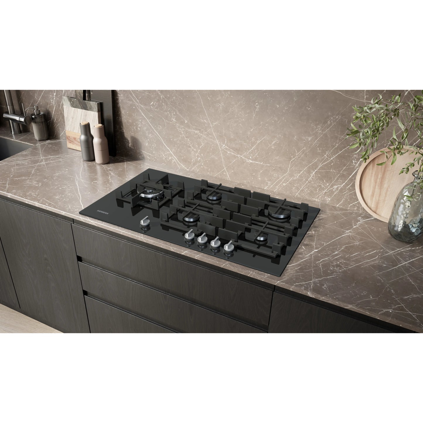 Siemens iQ700 90cm 5 Burner Gas on Glass Hob - ER9A6SH40Z