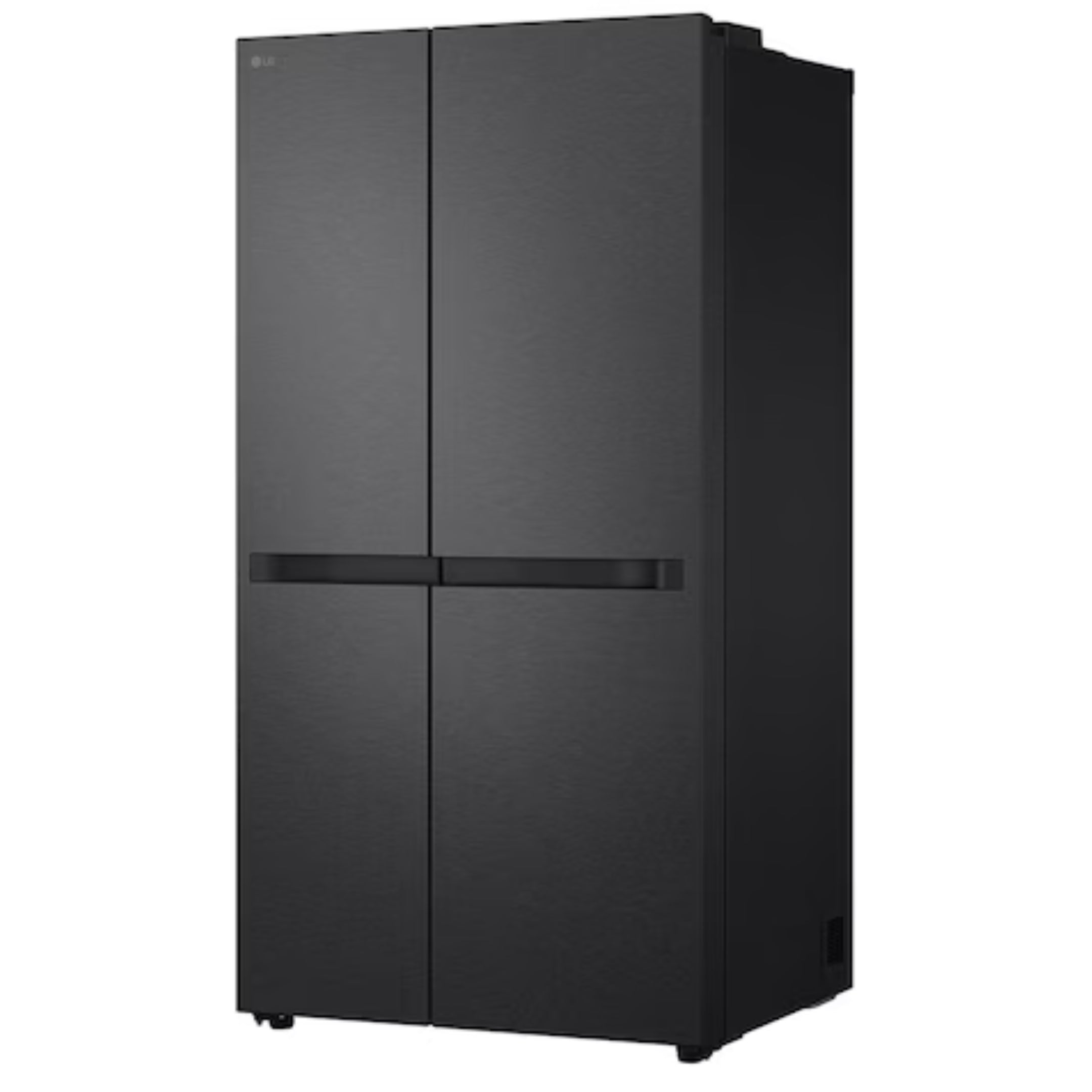LG 658L Side by Side Fridge/Freezer - GC-B257KQJW - Black