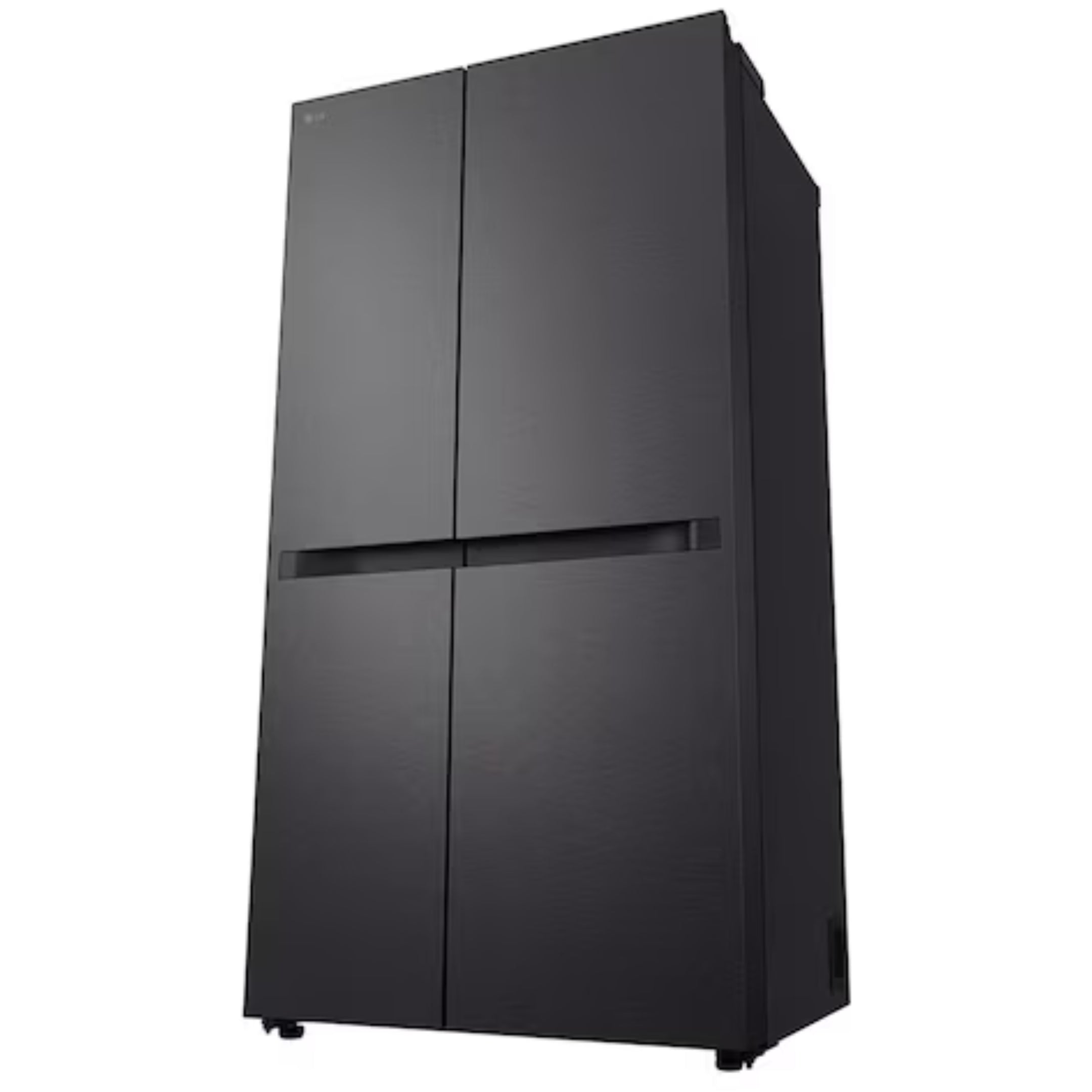 LG 658L Side by Side Fridge/Freezer - GC-B257KQJW - Black