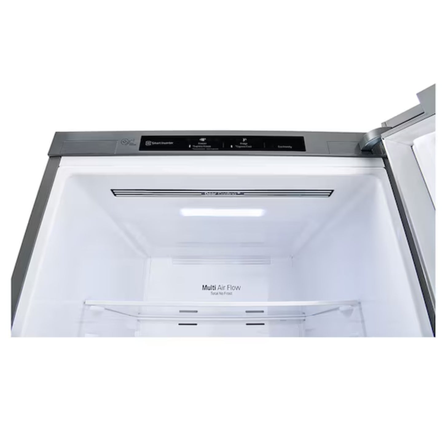 LG 301lt Combi Fridge/Freezer With Water Dispenser - Silver - GC-F369NLJM