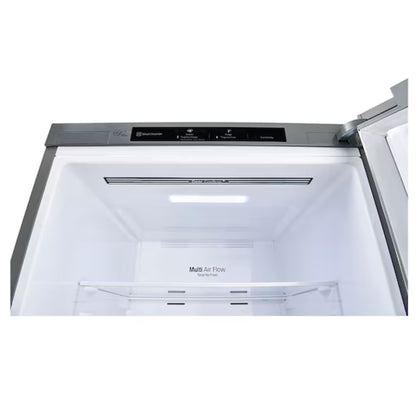 LG 301lt Combi Fridge/Freezer With Water Dispenser - Silver - GC-F369NLJM