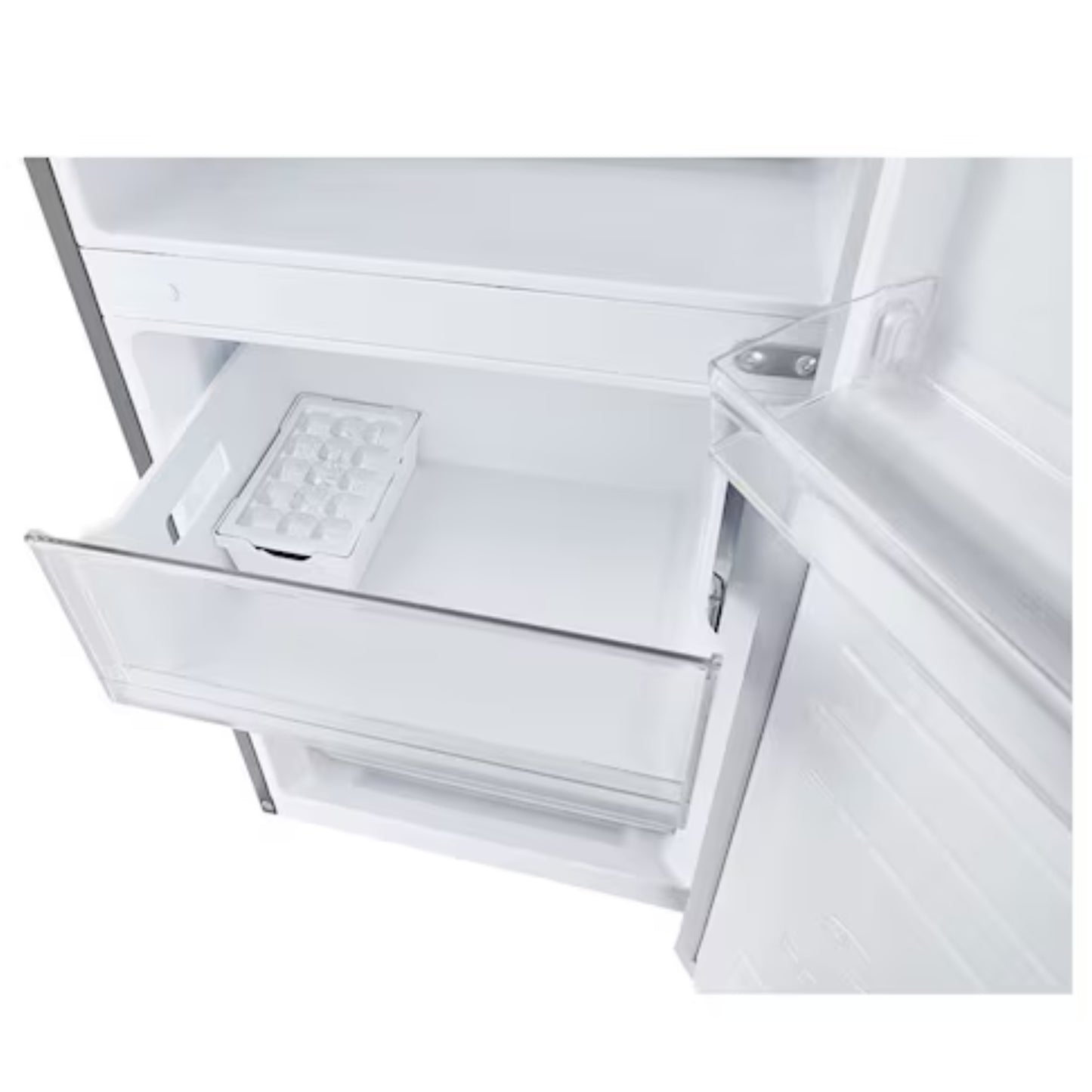 LG 301lt Combi Fridge/Freezer With Water Dispenser - Silver - GC-F369NLJM