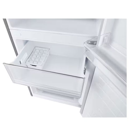 LG 301lt Combi Fridge/Freezer With Water Dispenser - Silver - GC-F369NLJM