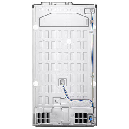 LG 617L Net Side by Side Fridge/Freezer With Water Dispenser Non Plumbed - Black - GC-J257SQ2W