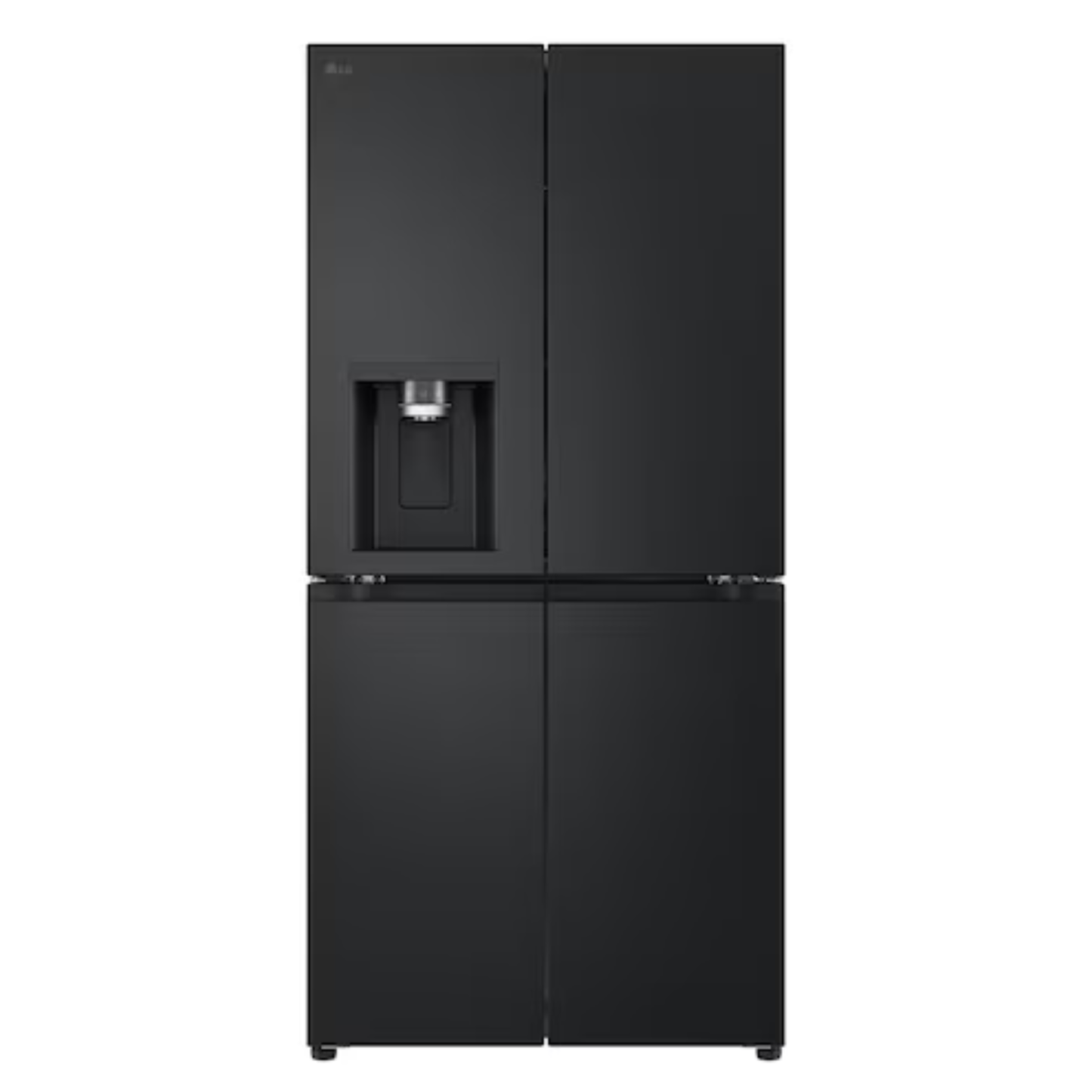 LG Side by Side with Water & Ice Dispenser - GCL22FFQPB - BLACK