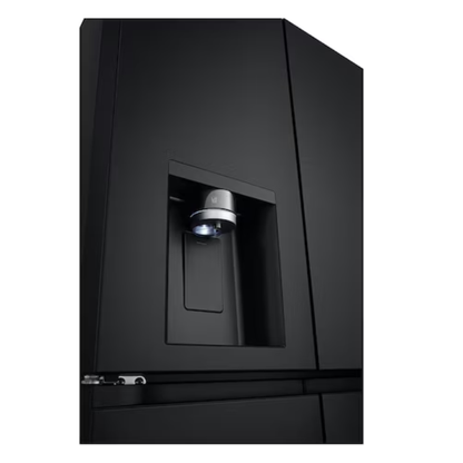 LG Side by Side with Water & Ice Dispenser - GCL22FFQPB - BLACK
