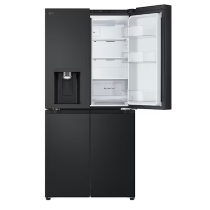 LG Side by Side with Water & Ice Dispenser - GCL22FFQPB - BLACK