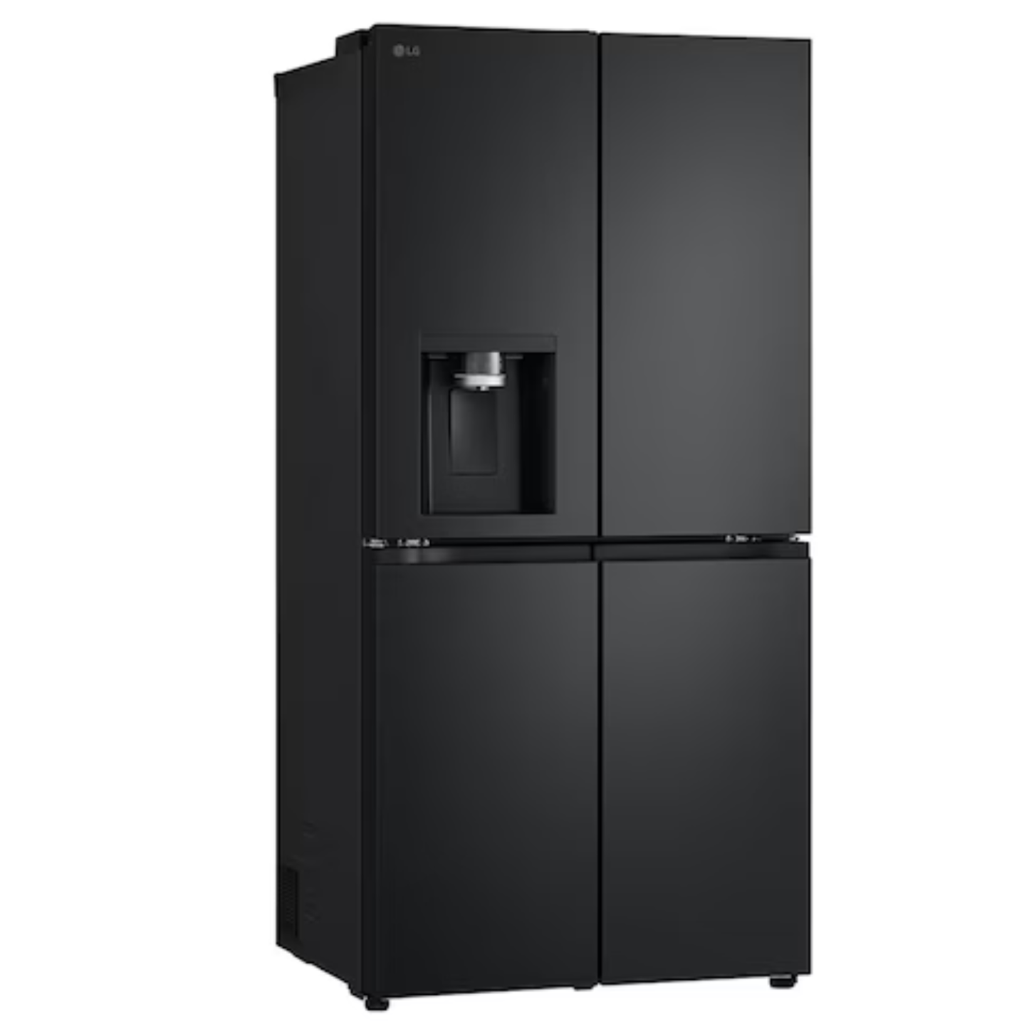 LG Side by Side with Water & Ice Dispenser - GCL22FFQPB - BLACK