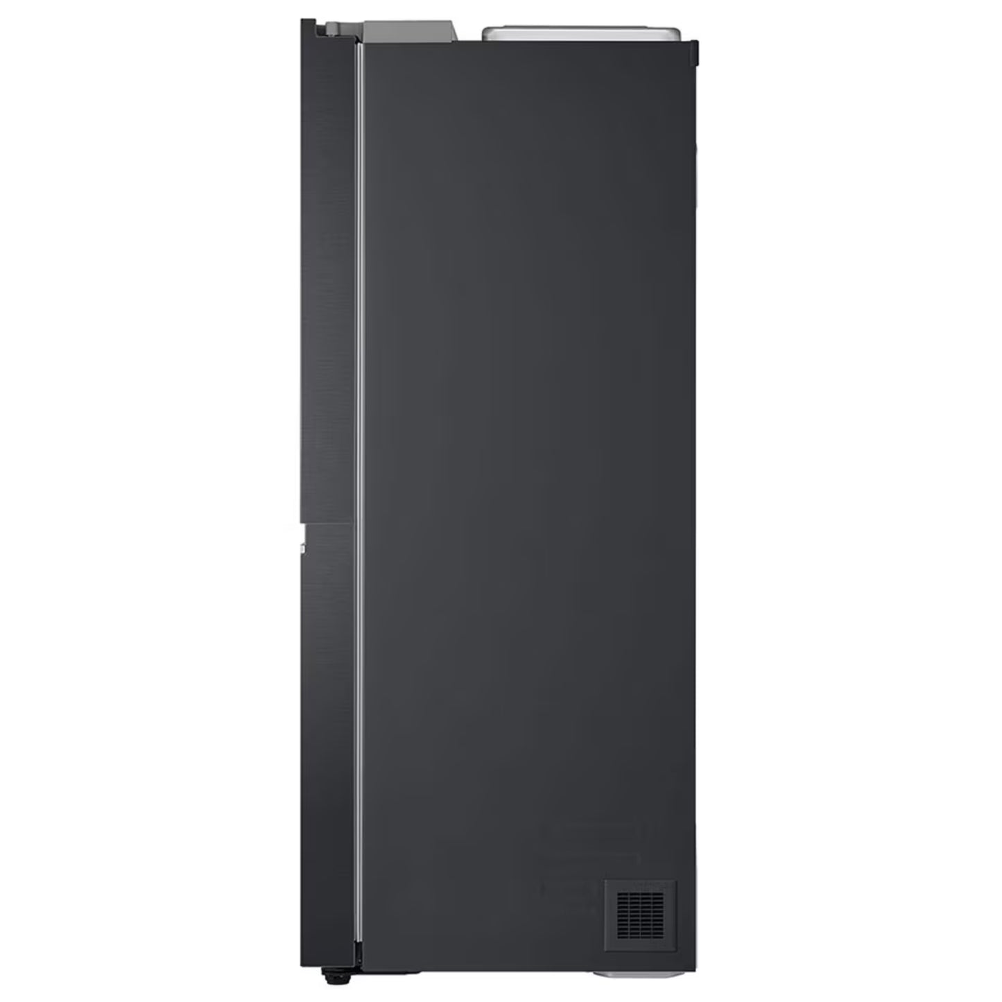 LG 611L Side by Side Fridge/Freezer - GC-L257SQSL - Matte Black