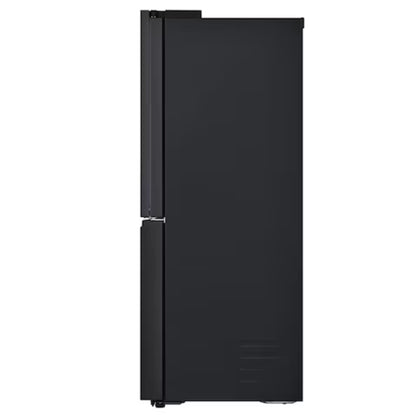 LG 679L Net Side by Side Fridge/Freezer - Black - GC-J24FFCBB