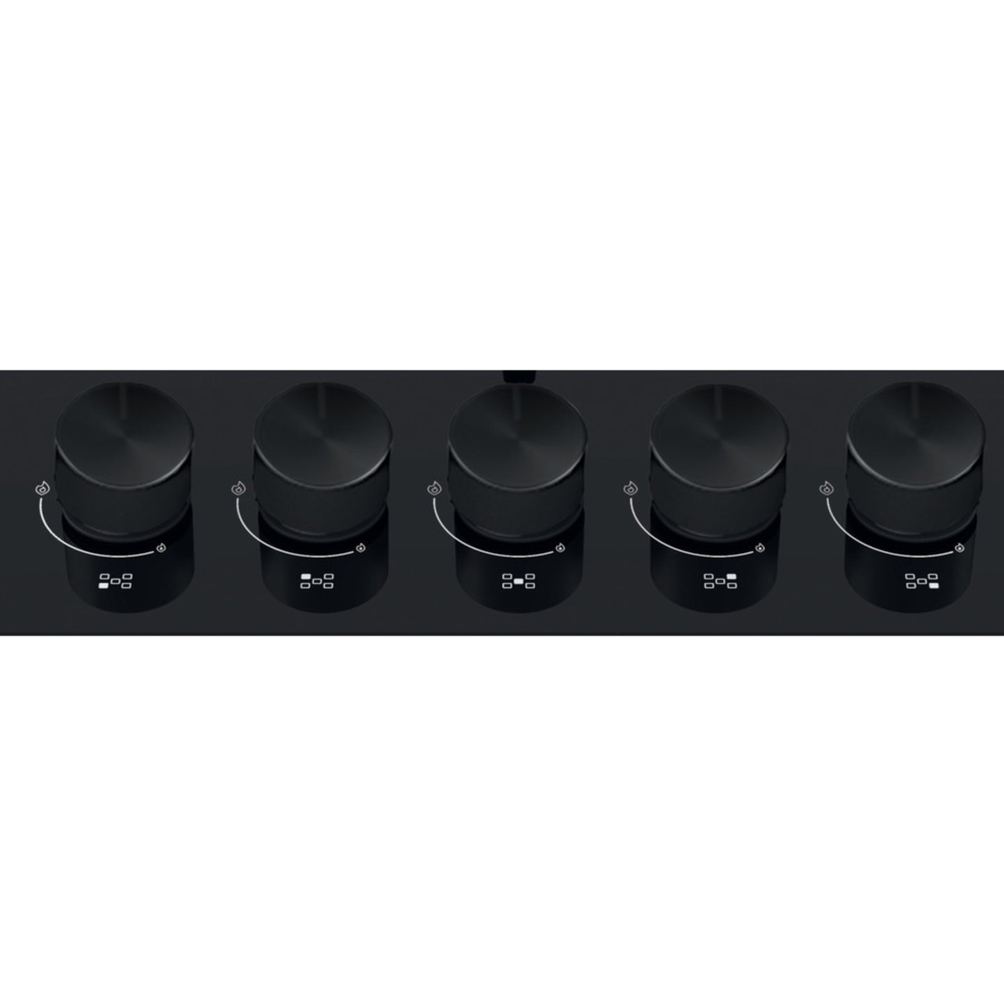 Whirlpool 75cm 5 Burner  Gas on Glass Hob - GOA7523NB1