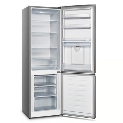 Hisense 263L Combi Fridge/Freezer With Water Dispenser - Metallic - H370BIT WD