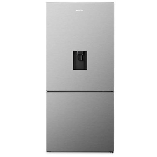 Hisense 463L Combi Fridge/Freezer With Water Dispenser - Metallic - H610BS-WD