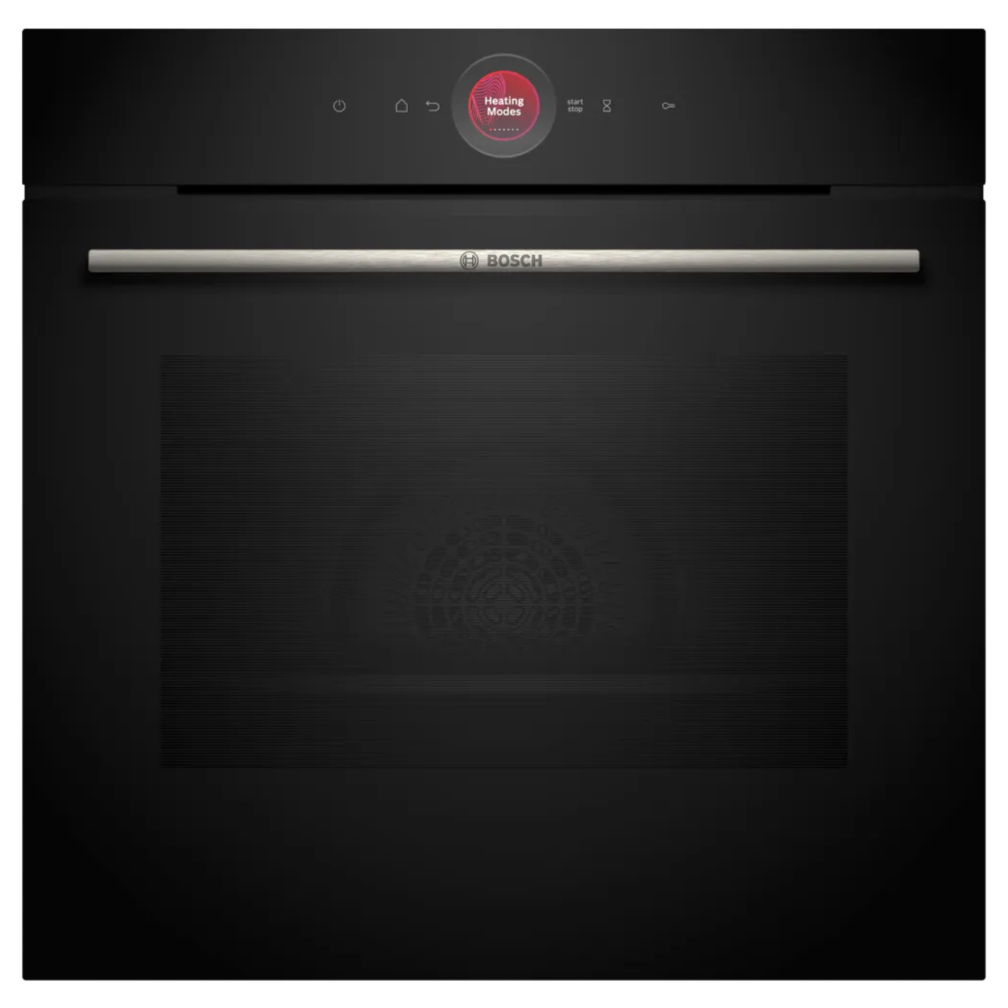 Bosch Series 8 60cm M/F Electric Oven  - Home Connect - Black - HBG7341B1M