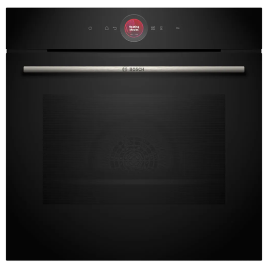 Bosch Series 8 60cm M/F Electric Oven  - Home Connect - Black - HBG7341B1M