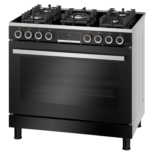 Bosch Serie 8 90cm 5 Burner Full Gas Cooker - HJYGGXV60Z