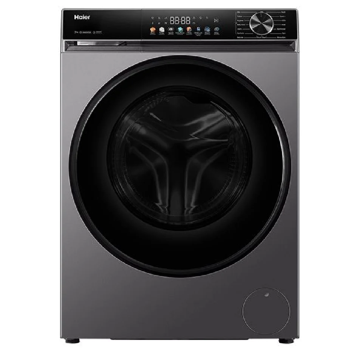 Haier 8KG FRONT LOADER WASHING MACHINE - HW80BP12357S8 GREY