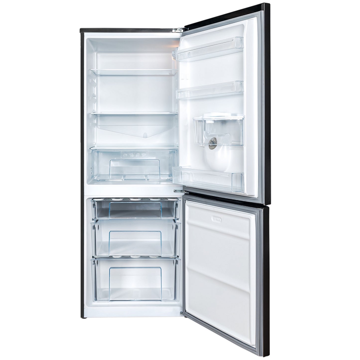 KIC 276L Combi Fridge/Freezer With Water Dispenser - Grey - KBF631GR WD