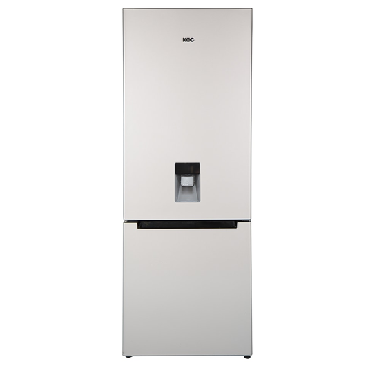 KIC 314L Combi Fridge/Freezer With Water Dispenser - Metallic - KBF635ME WD