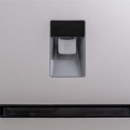 KIC 314L Combi Fridge/Freezer With Water Dispenser - Metallic - KBF635ME WD