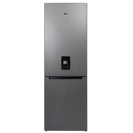 KIC 344L Combi Fridge/Freezer With Water Dispenser - Grey - KBF639GR WD