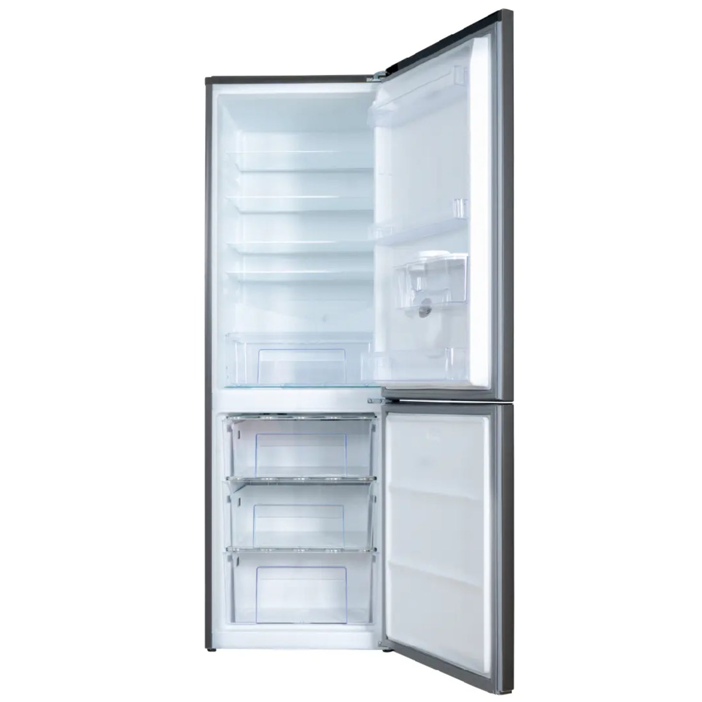 KIC 344L Combi Fridge/Freezer With Water Dispenser - Grey - KBF639GR WD